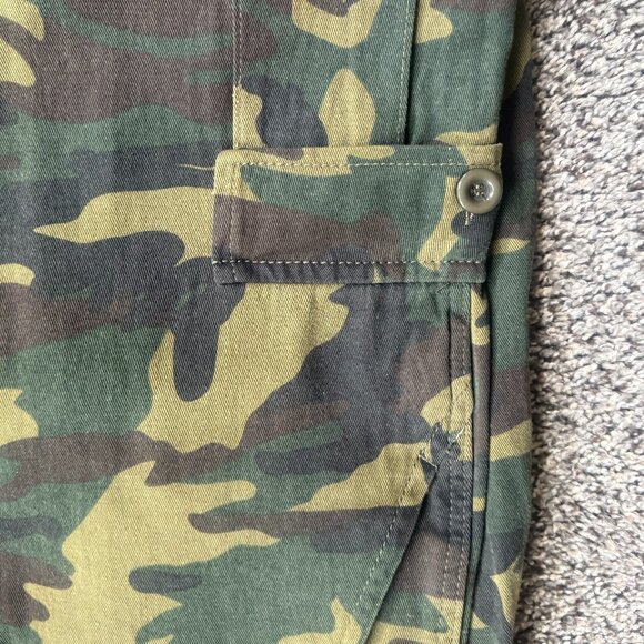 Fashion Nova Oversized Cadet Camo Pants - Picture 5 of 6